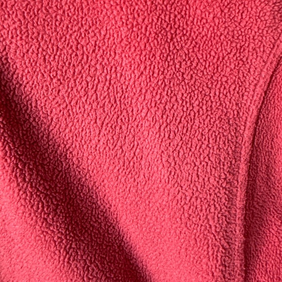 L.L. Bean Women's Pink Fleece Jacket - Picture 3 of 5